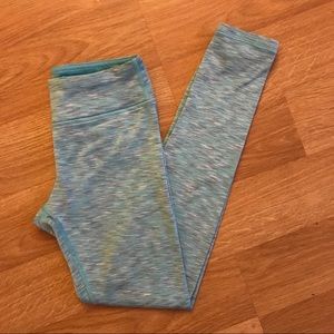 Teal Sport Leggings, size M (10)